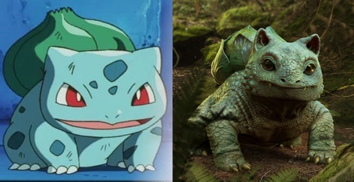 Pokémons na vida real